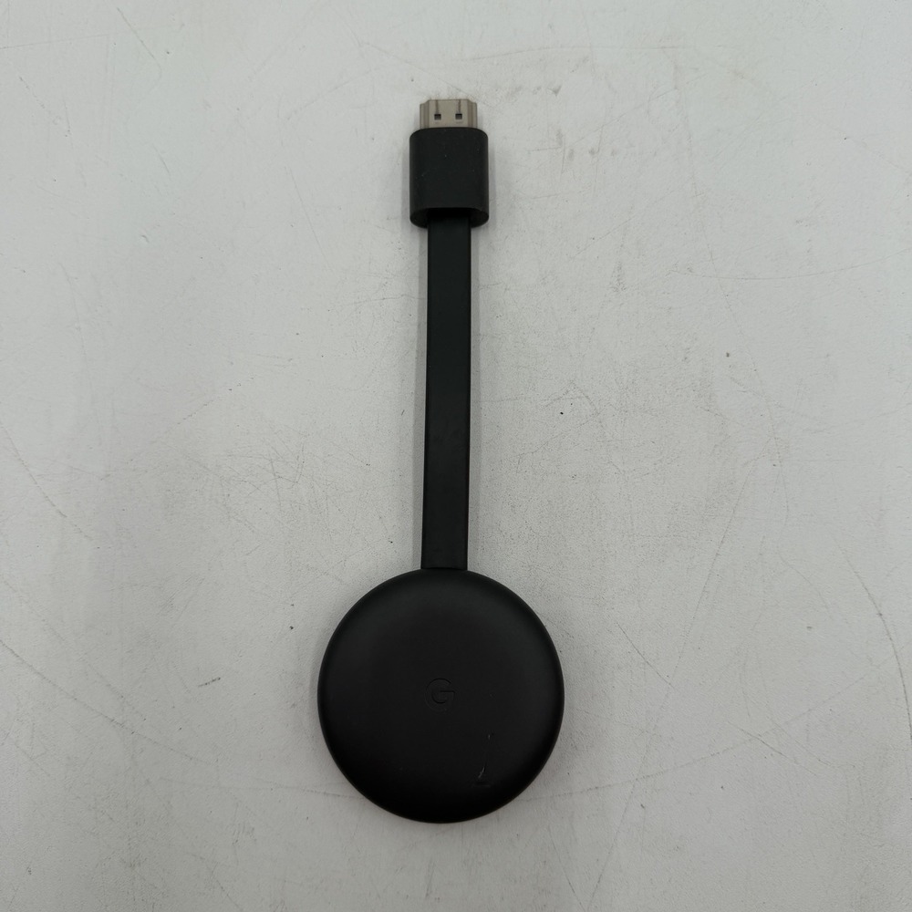 Google Chromecast 3rd Gen 1080p HD Media Streaming Device Only NC2-6A5 Tested